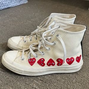 Converse Chuck Taylor All Star 70 Hi
Comme des Garcons PLAY Multi-Heart White